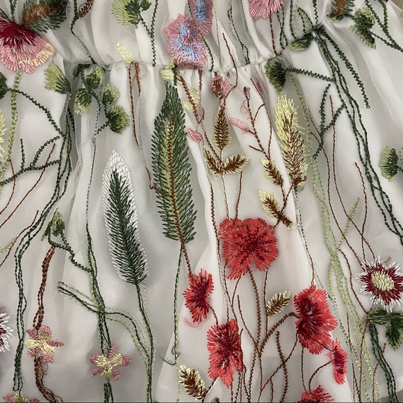 Walter Baker: Floral Mesh Blouse - Picture 3 of 5